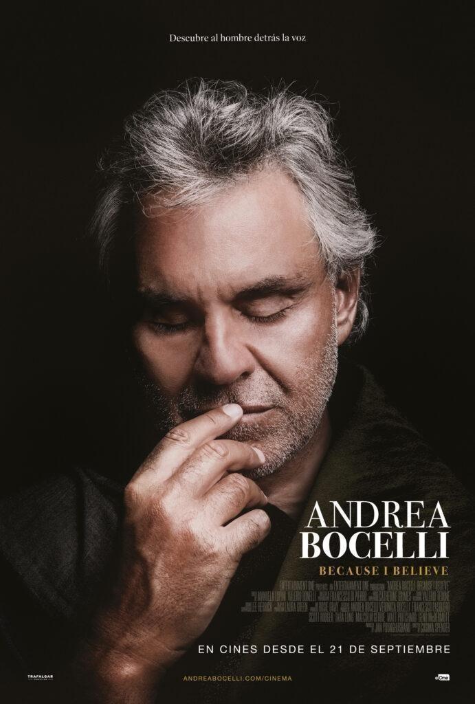 ANDREA BOCELLI: BECAUSE I BELIEVE-DOCUMENTAL DE ARTE. PROG 2025